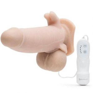 REALISTIC DUO CLIT CLIMAX-HER VIBRATING PENIS EXTENSION