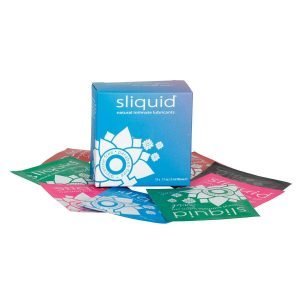 Sliquid Naturals Lube Cube Lubricant Sachets (12 Pack)